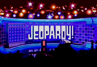 Jeopardy! Deluxe (USA) Title Screen